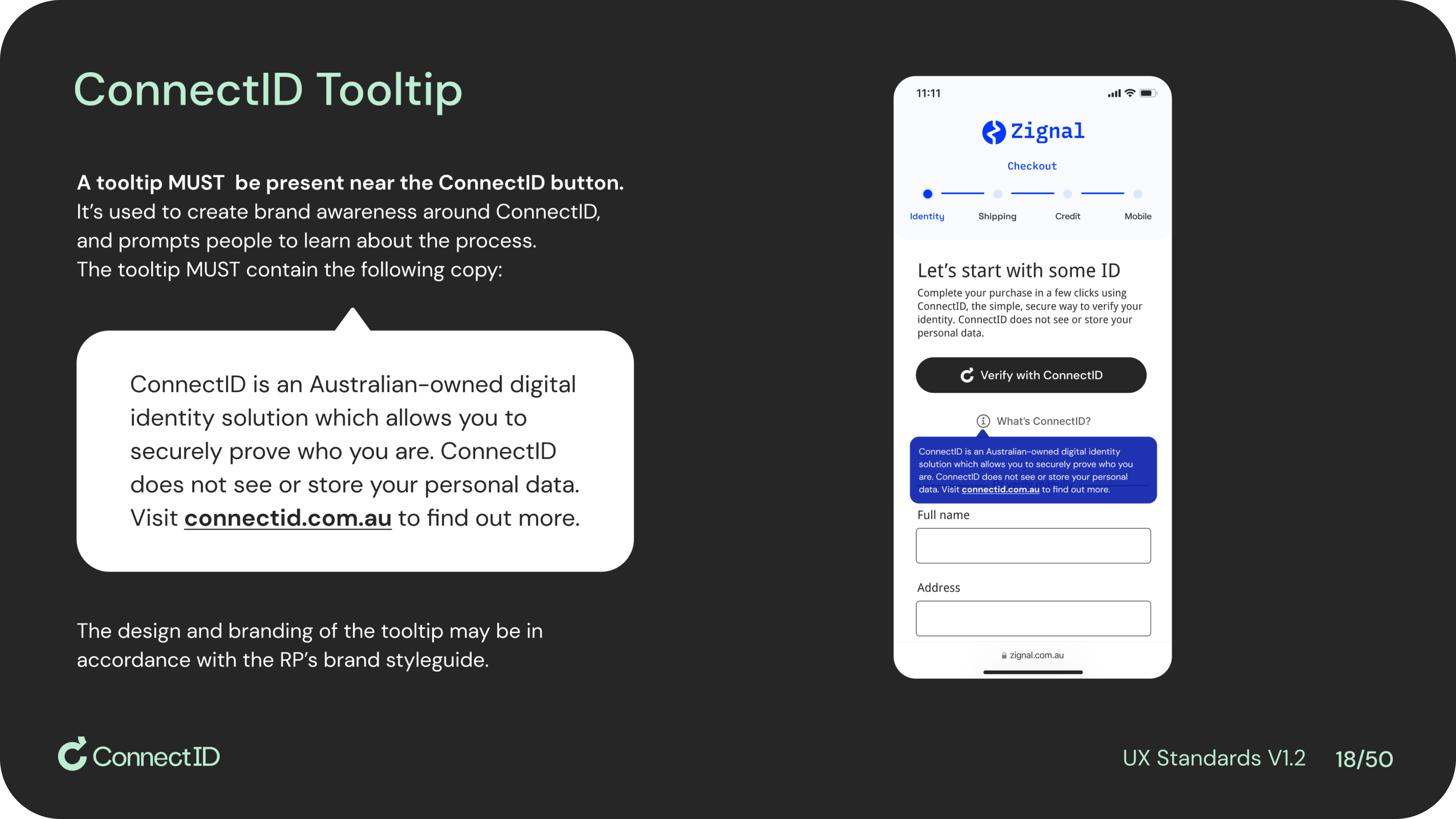 Tooltip from guidelines 111